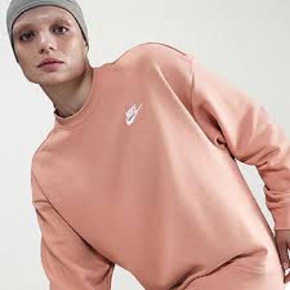 Nike Unisex Large Coral Crewneck Sweater - Picture 2 of 6